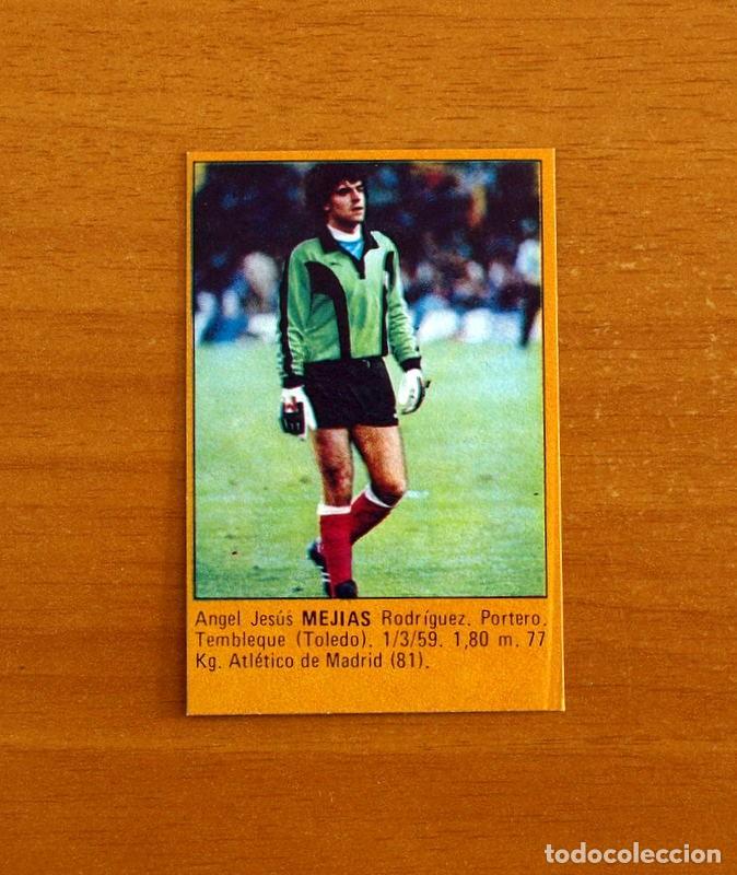 Fu&szlig;ball-Sticker: Atletico Madrid - Mejias -Super F&uacute;tbol -Editorial Roll&aacute;n 1984-1985-84-85 -Nunca pegado