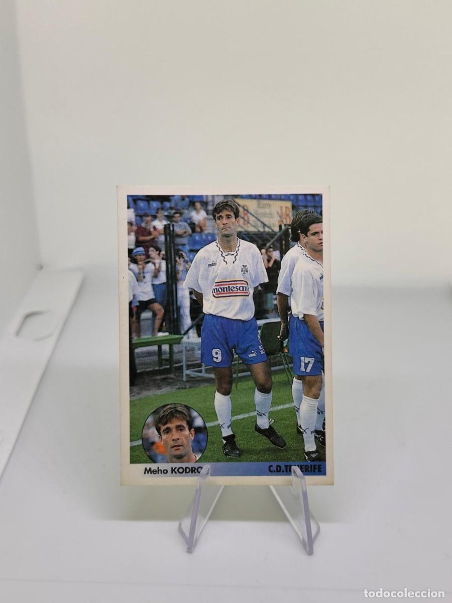 Cromos de Futebol: Kodro 294 Tenerife Los Mejores Equipos de Europa 96 97 1996 1997 sin pegar