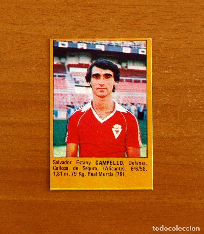 Cromos de f&uacute;tbol: Real Murcia - Campello -Super F&uacute;tbol -Editorial Roll&aacute;n 1984-1985-84-85 -Nunca pegado