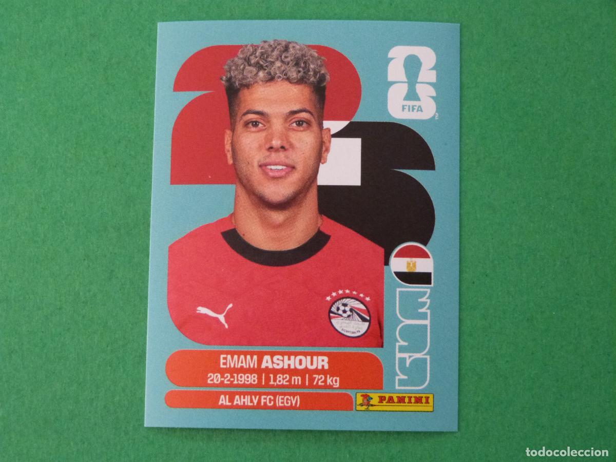 Cromos de f&uacute;tbol: CROMO FUTBOL ASHOUR EGIPTO SIN PEGAR N&ordm; 15 EGY 15 MUNDIAL 2026 PANINI