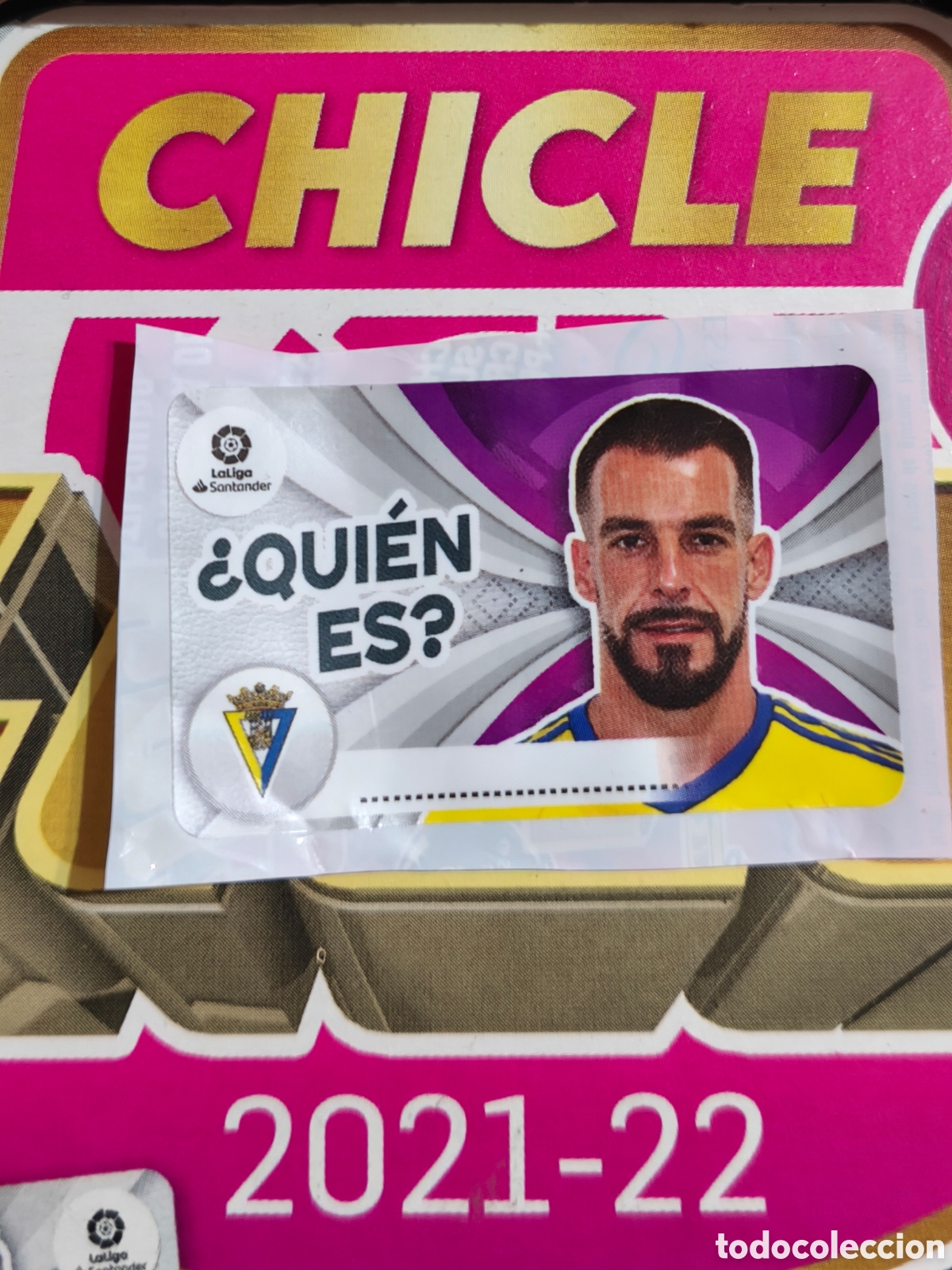Cartes &agrave; collectionner de Football: Negredo &iquest;QUI&Eacute;N ES? chicle liga este 21/22 C&aacute;diz