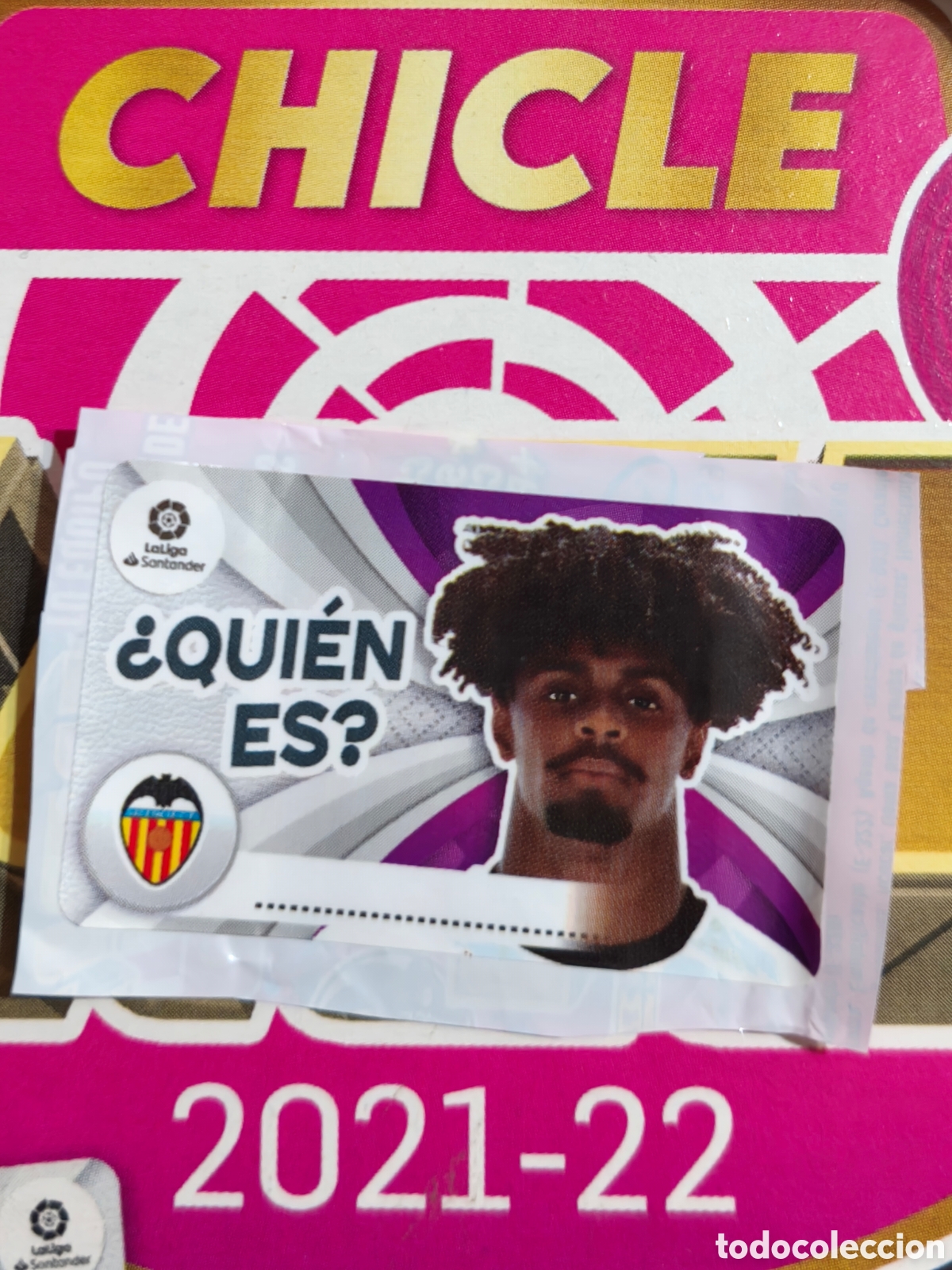 Cartes &agrave; collectionner de Football: Correia &iquest;QUI&Eacute;N ES? chicle liga este 21/22 Valencia