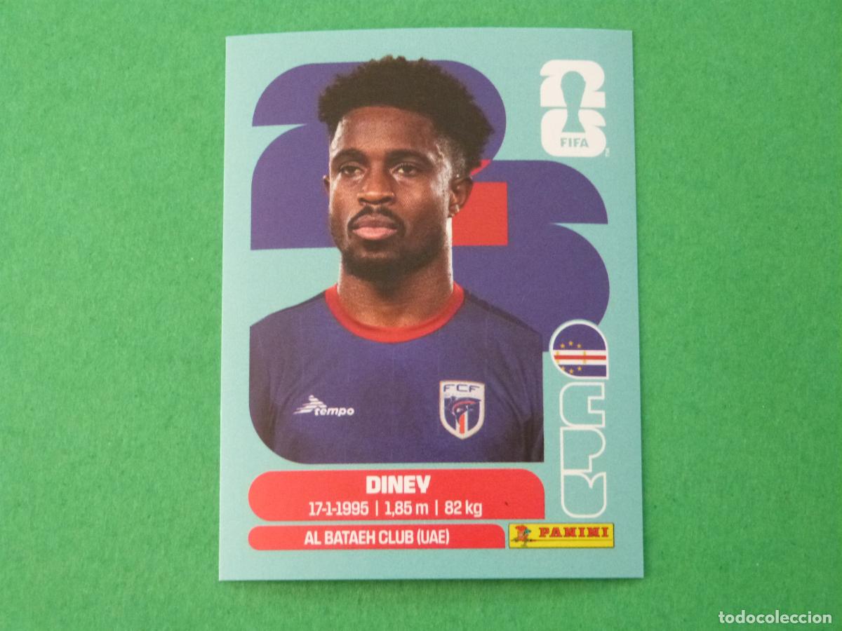 Cromos de f&uacute;tbol: CROMO FUTBOL DINEY CABO VERDE SIN PEGAR N&ordm; 5 CPV 5 MUNDIAL 2026 PANINI
