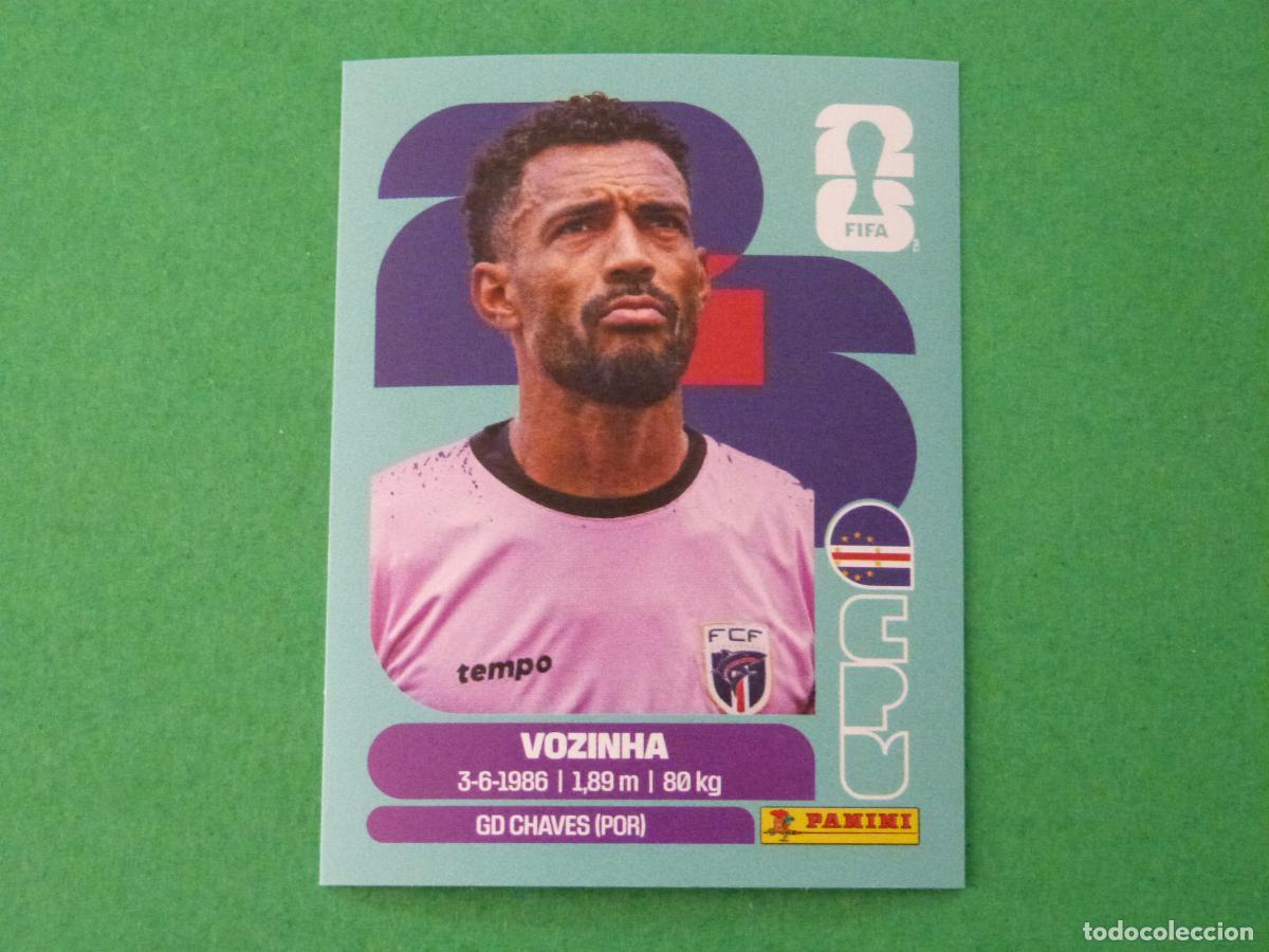 Cromos de f&uacute;tbol: CROMO FUTBOL VOZINHA CABO VERDE SIN PEGAR N&ordm; 2 CPV 2 MUNDIAL 2026 PANINI