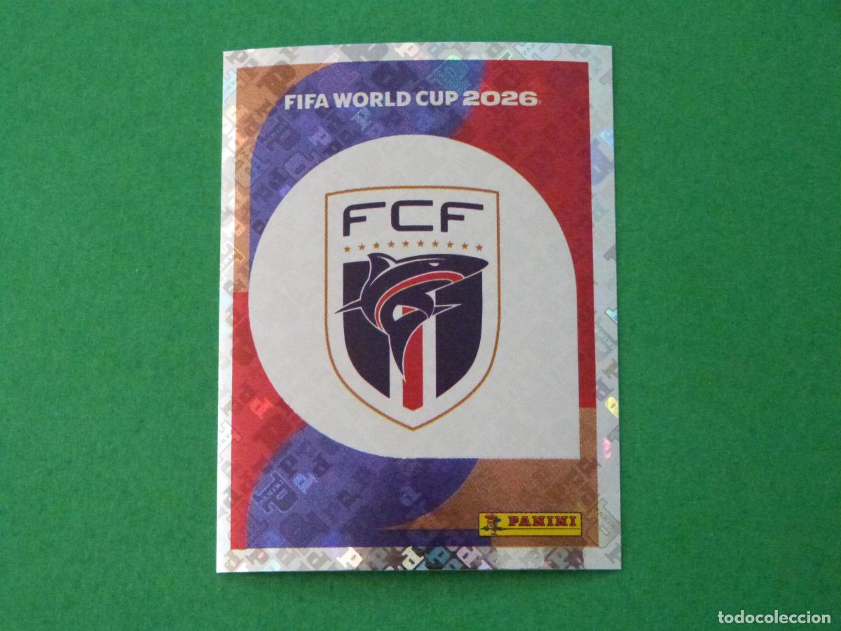 Cromos de f&uacute;tbol: CROMO FUTBOL ESCUDO CABO VERDE SIN PEGAR N&ordm; 1 CPV 1 MUNDIAL 2026 PANINI