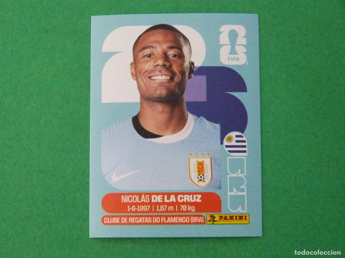 Cromos de f&uacute;tbol: CROMO FUTBOL DE LA CRUZ URUGUAY SIN PEGAR N&ordm; 15 URU 15 MUNDIAL 2026 PANINI