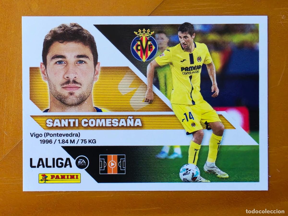 Cromos de f&uacute;tbol: 12 Santi Comesa&ntilde;a, Villarreal CF, Panini Ediciones Liga Este 2026 2027 26 27 sin pegar