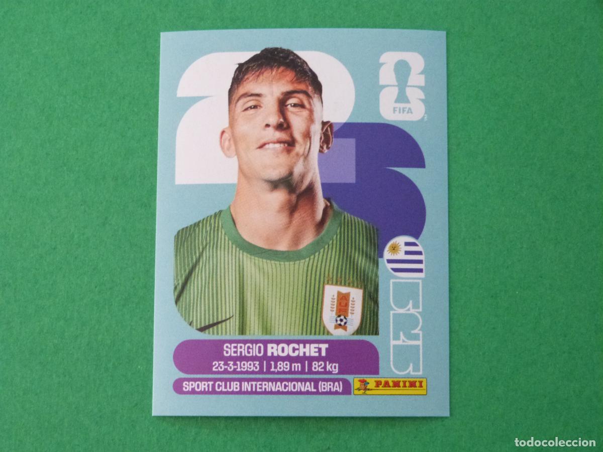 Cromos de f&uacute;tbol: CROMO FUTBOL ROCHET URUGUAY SIN PEGAR N&ordm; 2 URU 2 MUNDIAL 2026 PANINI