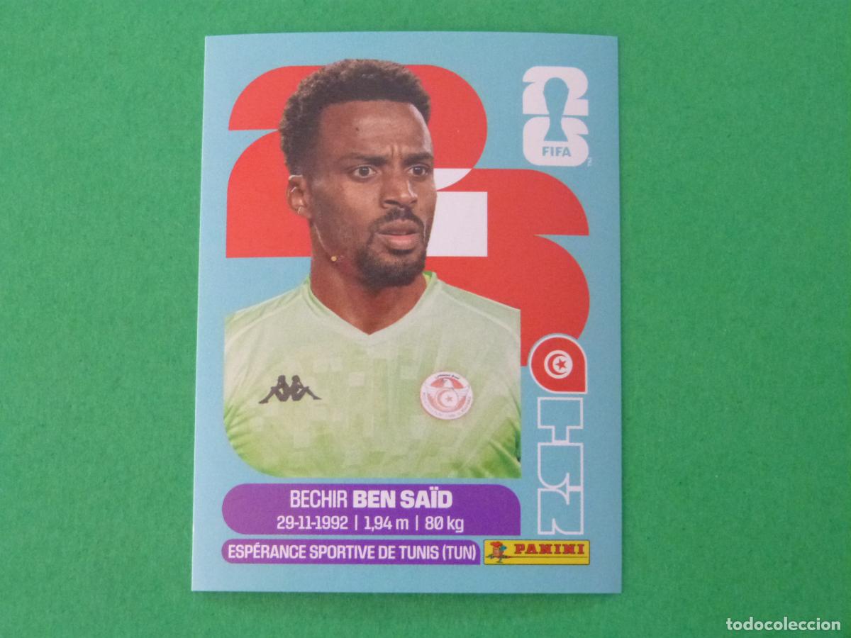 Figurine di Calcio: CROMO FUTBOL BEN SA&Iuml;D TUNEZ SIN PEGAR N&ordm; 2 TUN 2 MUNDIAL 2026 PANINI
