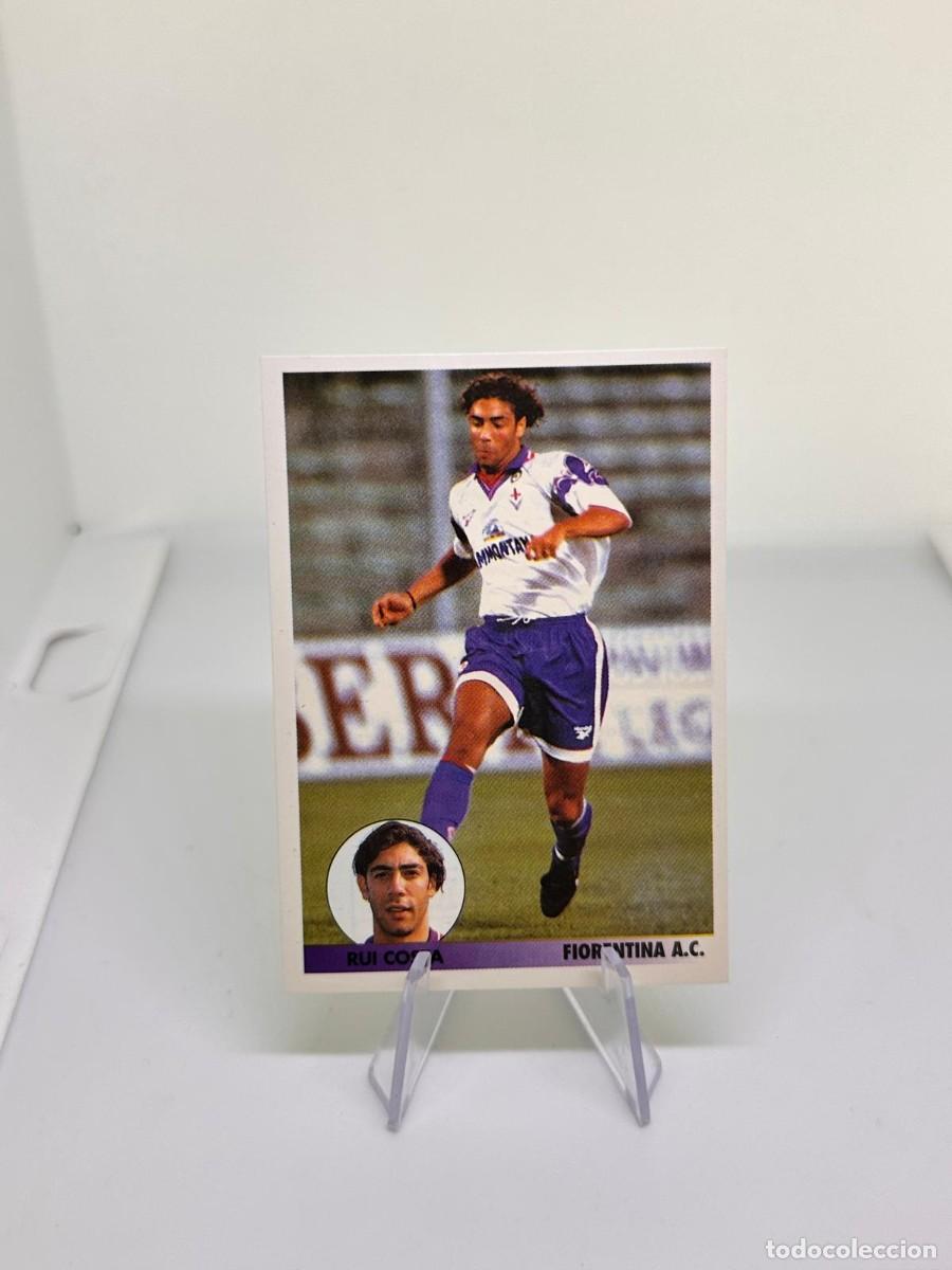 Cromos de f&uacute;tbol: Rui Costa 306 Fiorentina AC Los Mejores Equipos de Europa 96 97 1996 1997 sin pegar
