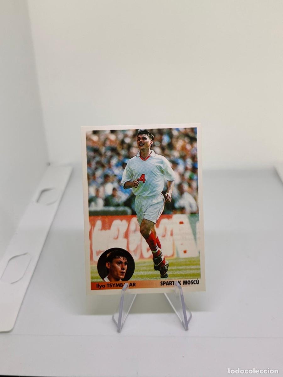 Cromos de f&uacute;tbol: Tsymbalar 308 Mosc&uacute; Los Mejores Equipos de Europa 96 97 1996 1997 sin pegar