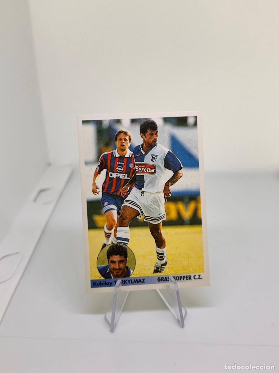 Cromos de f&uacute;tbol: Turkylmaz 309 Grasshopper CZ Los Mejores Equipos de Europa 96 97 1996 1997 sin pegar