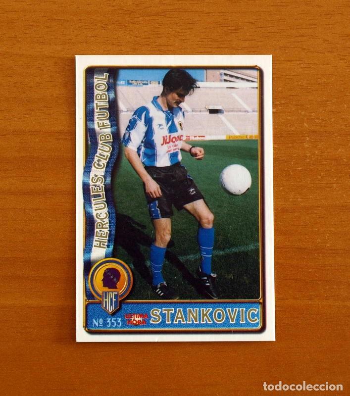 Cromos de f&uacute;tbol: H&eacute;rcules -N&ordm; 353 Stankovic -UH -Mundicromo Las Fichas de la Liga de F&uacute;tbol 1996-1997-96-97
