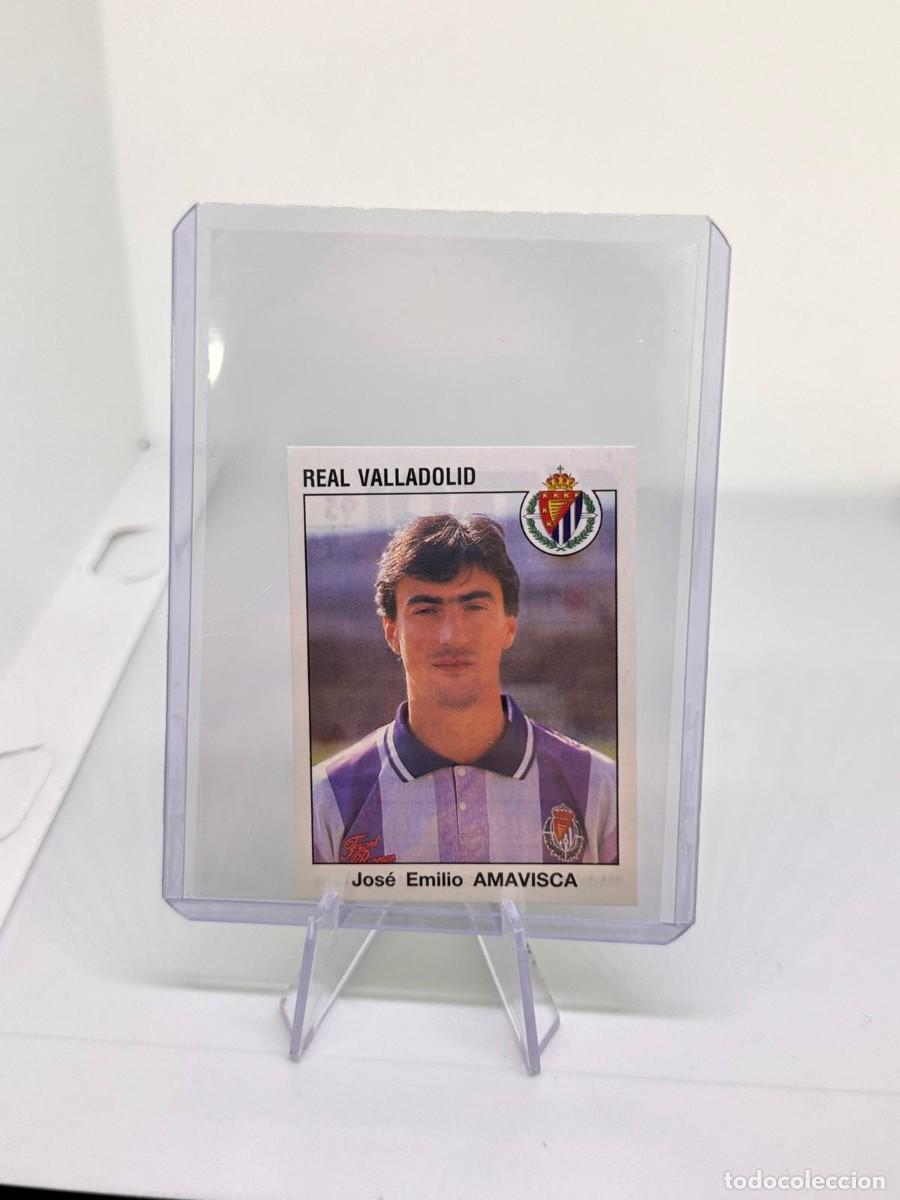 Cromos de f&uacute;tbol: Amavisca 341 Real Valladolid Panini Futbol 93 94 1993 1994 sin pegar