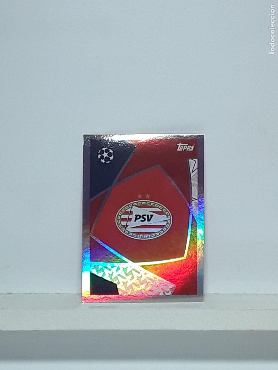 Cromos de f&uacute;tbol: CHAMPIONS STICKER 2025 2026 25 26 ALBUM TOPPS LEAGUE N 368 PSV EINDHOVEN ESCUDO LOGO