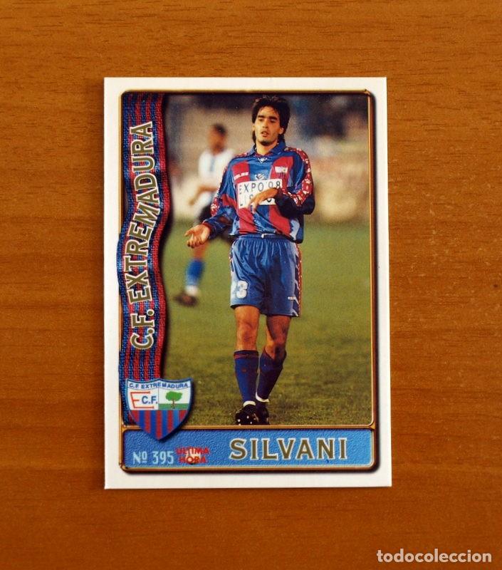 Cromos de f&uacute;tbol: Extremadura -N&ordm; 395 Silvani -&Uacute;ltima Hora -Mundicromo Las Fichas de la Liga de F&uacute;tbol 1996-1997-96-97