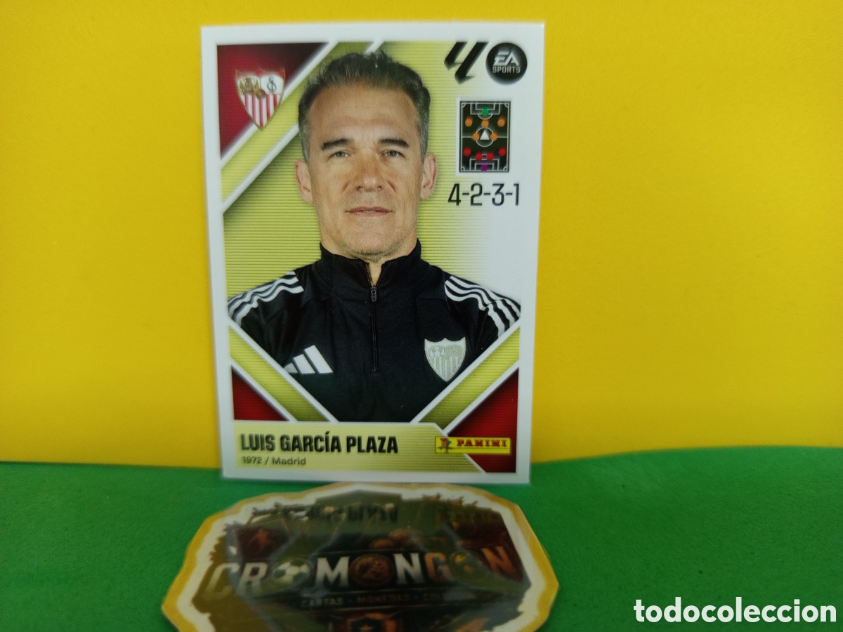 Cromos de f&uacute;tbol: ❇️ CROMO ⚽ LUIS GARC&Iacute;A PLAZA SEVILLA LIGA 26 27 2026 2027 EDICIONES ESTE PANINI SIN PEGAR❇️