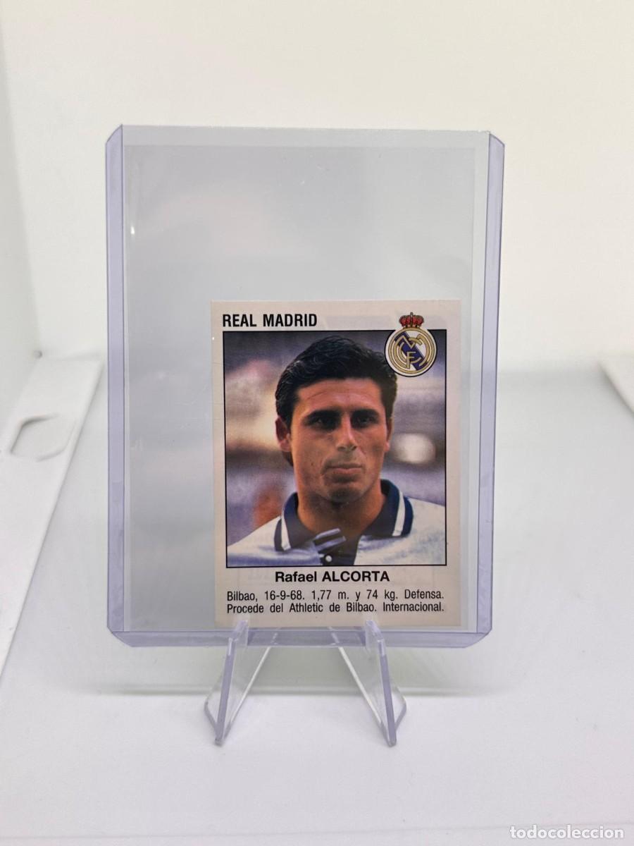 Cromos de f&uacute;tbol: Alcorta 398 Fichaje Real Madrid Panini Futbol 93 94 1993 1994 sin pegar