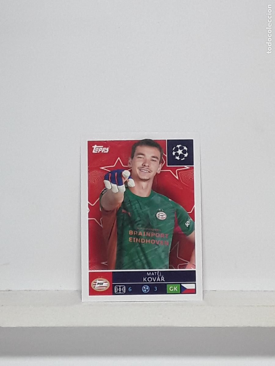 Cromos de f&uacute;tbol: CHAMPIONS STICKER 2025 2026 25 26 ALBUM TOPPS LEAGUE N 370 PSV EINDHOVEN MATEJ KOVAR
