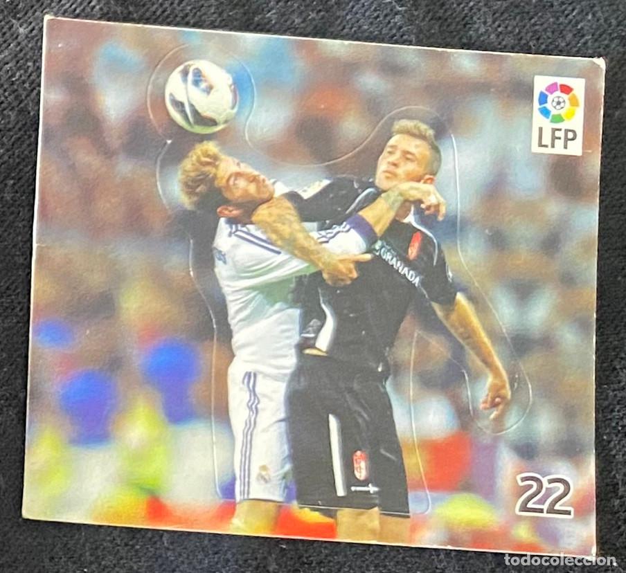Cromos de f&uacute;tbol: Cromo de f&uacute;tbol Liga LFP 2012 / 2013, n&ordm; 22. Colecci&oacute;n de Cheetos. Buen estado.