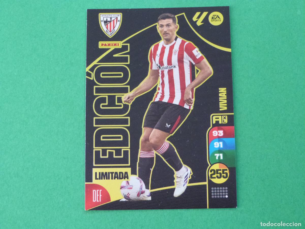 Cromos de f&uacute;tbol: TRADING CARD FUTBOL VIVIAN ATH. BILBAO ED. LIMITADA LIGA ADRENALYN 2024-2025/24-25 PANINI