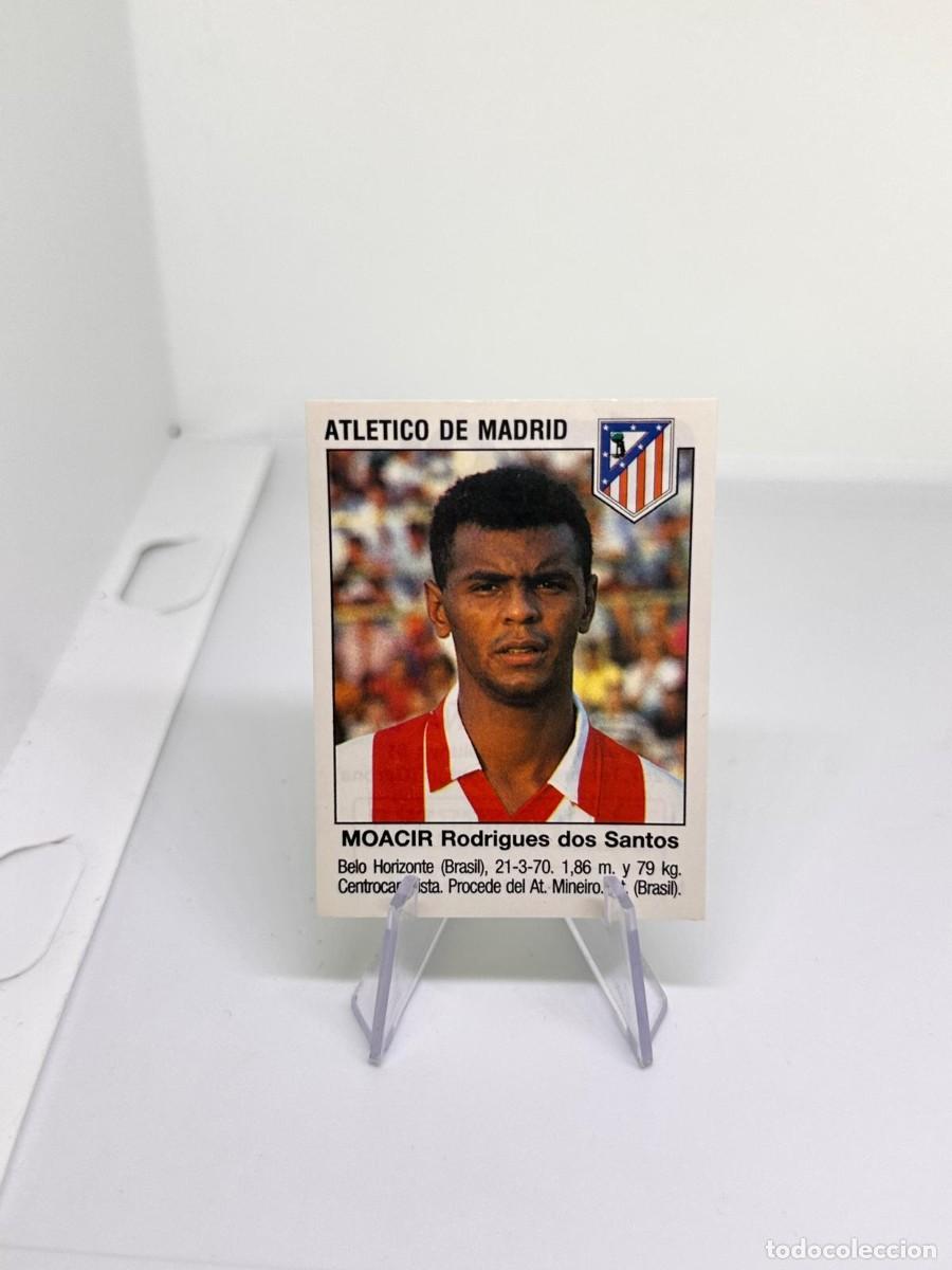 Cromos de f&uacute;tbol: Moacir 365 Fichaje Atletico de Madrid Panini Futbol 93 94 1993 1994 sin pegar