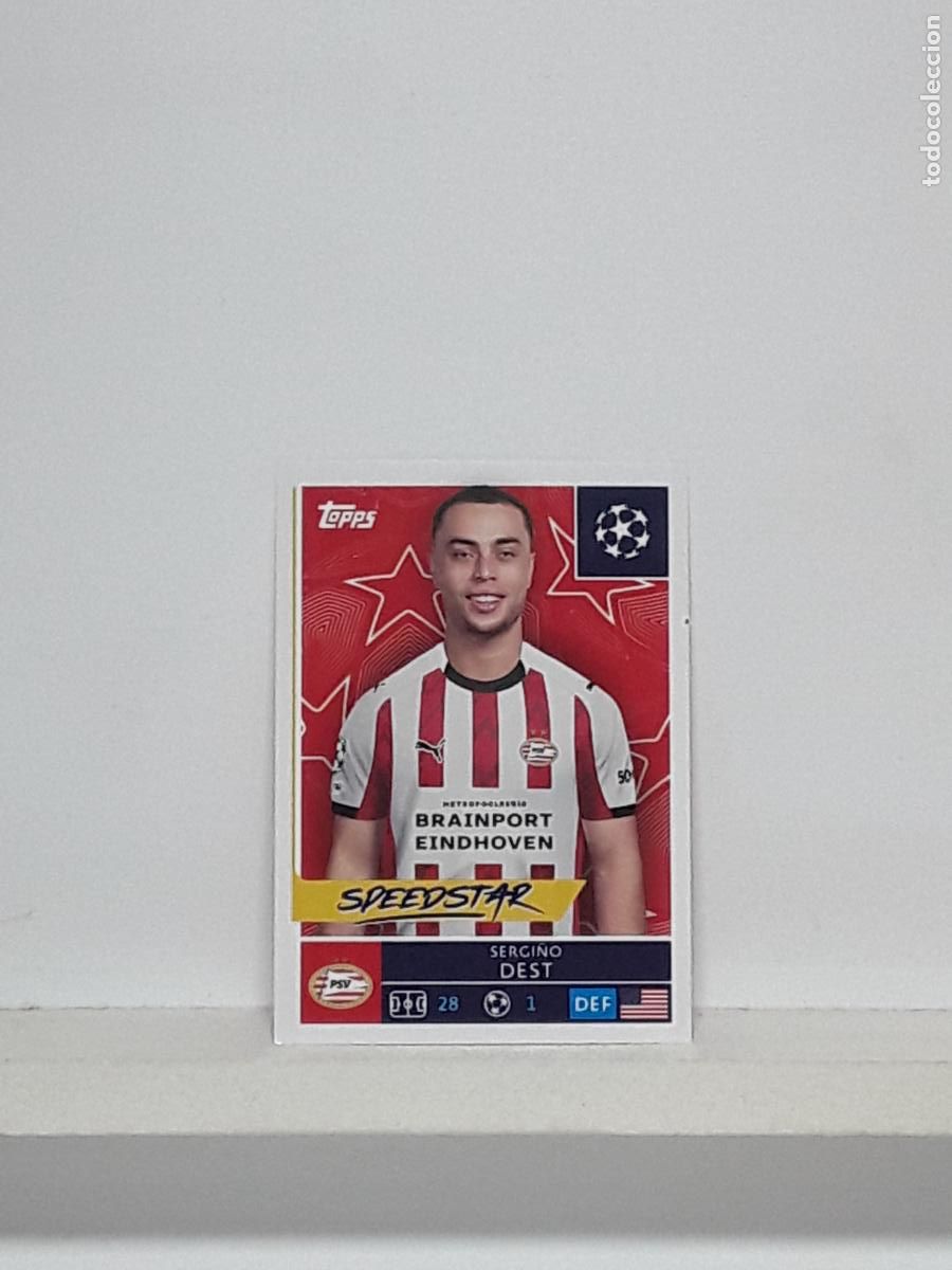 Cromos de f&uacute;tbol: CHAMPIONS STICKER 2025 2026 25 26 ALBUM TOPPS LEAGUE N 372 PSV EINDHOVEN SERGI&Ntilde;O DEST