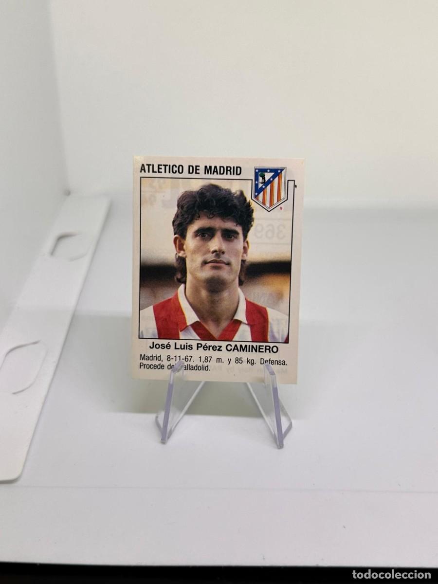 Football Stickers: Caminero 369 Fichaje Atletico de Madrid Panini Futbol 93 94 1993 1994 sin pegar