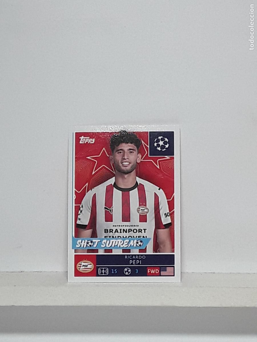 Cromos de f&uacute;tbol: CHAMPIONS STICKER 2025 2026 25 26 ALBUM TOPPS LEAGUE N 379 PSV EINDHOVEN RICARDO PEPI