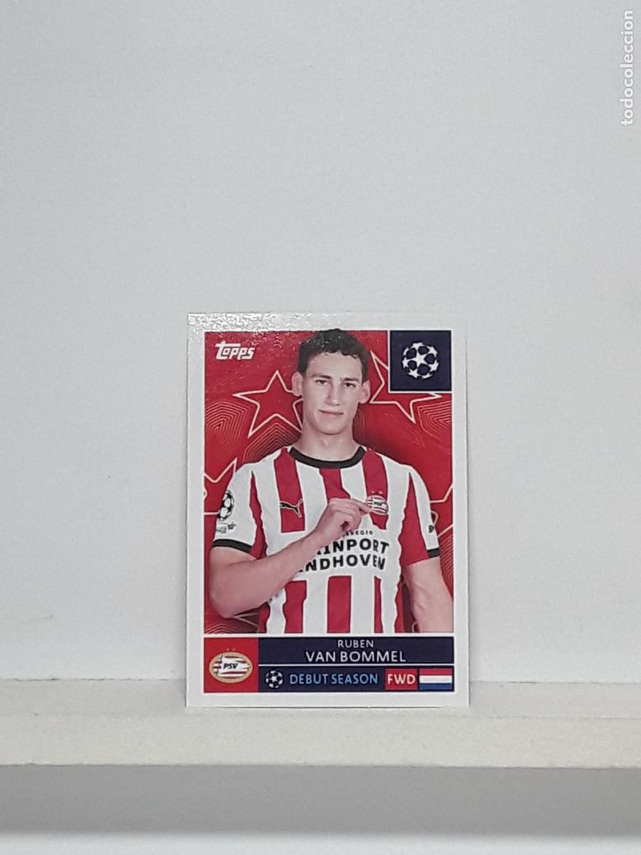 Cromos de f&uacute;tbol: CHAMPIONS STICKER 2025 2026 25 26 ALBUM TOPPS LEAGUE N 380 PSV EINDHOVEN RUBEN VAN BOMMEL