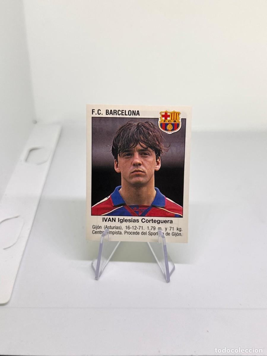Cromos de f&uacute;tbol: Ivan 371 Fichaje FC Barcelona Panini Futbol 93 94 1993 1994 sin pegar