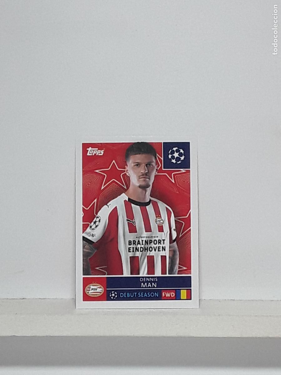 Cromos de f&uacute;tbol: CHAMPIONS STICKER 2025 2026 25 26 ALBUM TOPPS LEAGUE N 381 PSV EINDHOVEN DENNIS MAN