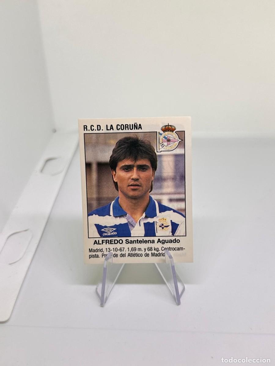 Football Stickers: Alfredo 377 Fichaje La Coru&ntilde;a Panini Futbol 93 94 1993 1994 sin pegar