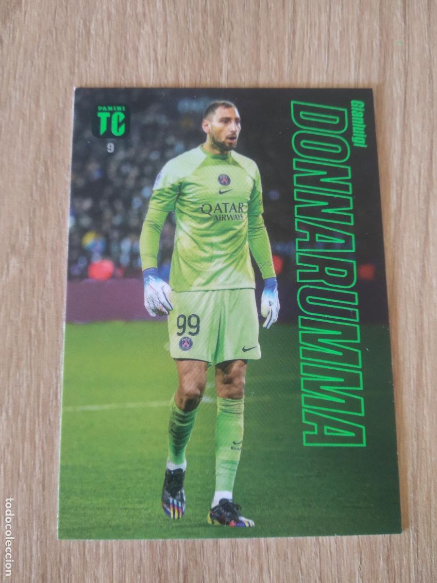 Cromos de f&uacute;tbol: 9 DONNARUMMA PARIS SAINT GERMAIN PSG CROMO TARJETA FUTBOL PANINI TOP CLASS 2023