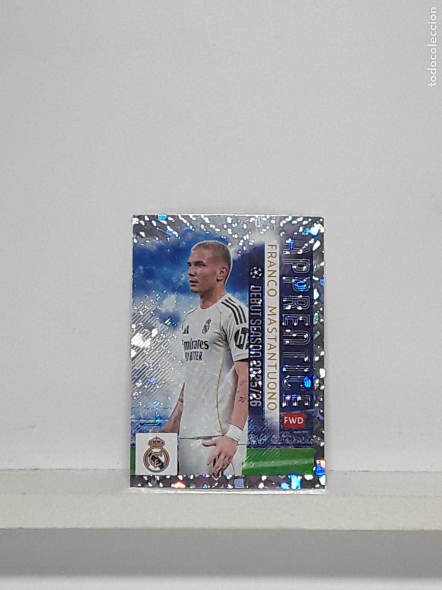 Cromos de f&uacute;tbol: CHAMPIONS STICKER 2025 2026 25 26 ALBUM TOPPS LEAGUE N 389 REAL MADRID FRANCO MASTANTUONO