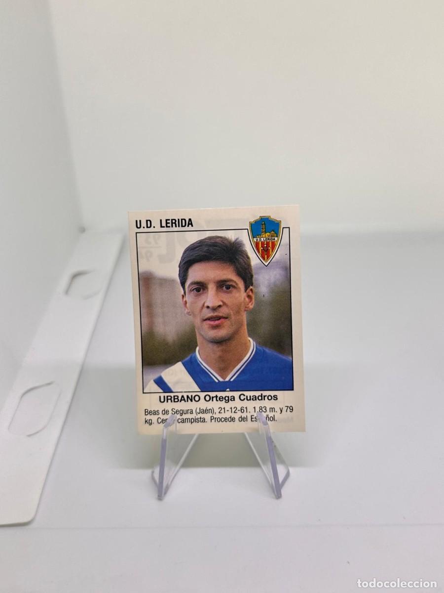 Cromos de f&uacute;tbol: Urbano 383 Fichaje Lerida Panini Futbol 93 94 1993 1994 sin pegar