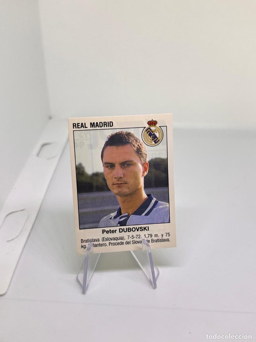 Cromos de f&uacute;tbol: Dubovski 386 Fichaje Real Madrid Panini Futbol 93 94 1993 1994 sin pegar