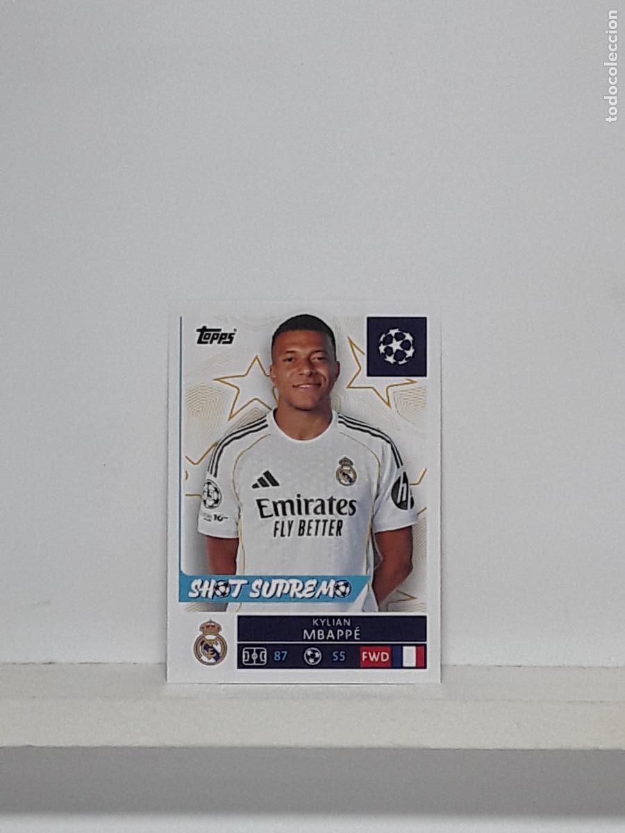 Cromos de f&uacute;tbol: CHAMPIONS STICKER 2025 2026 25 26 ALBUM TOPPS LEAGUE N 394 REAL MADRID KYLIAN MBAPPE