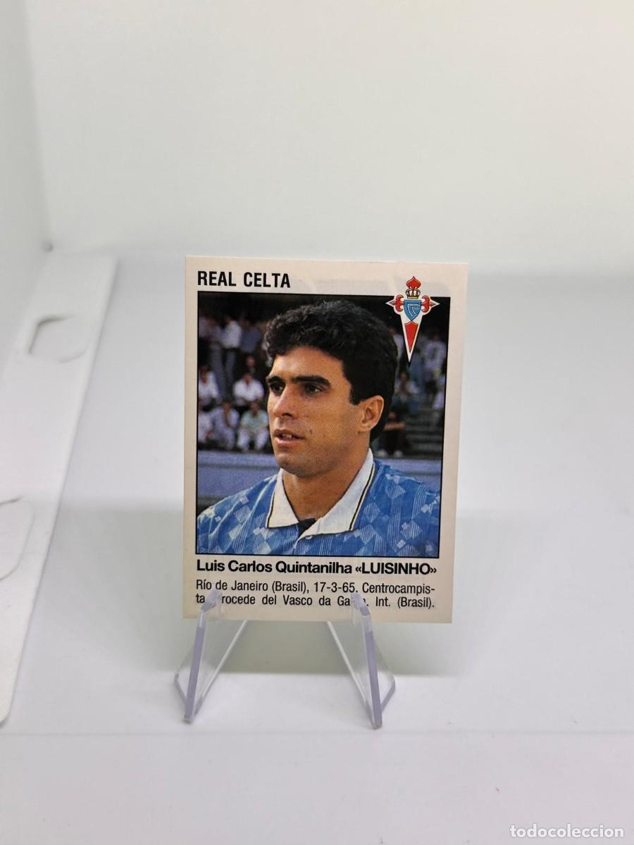 Cromos de Futebol: Lusinho 390 Fichaje Celta de Vigo Panini Futbol 93 94 1993 1994 sin pegar