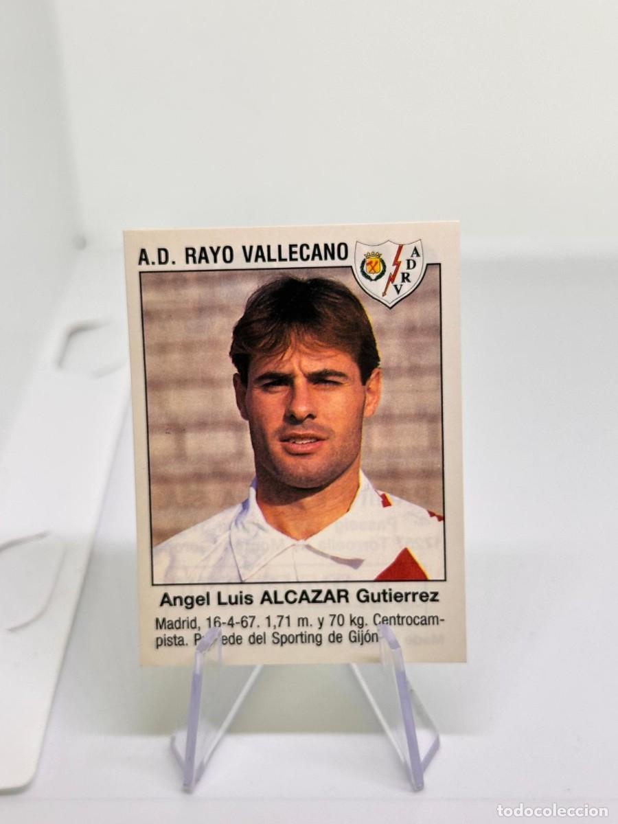 Cromos de f&uacute;tbol: Alcazar 392 Fichaje Rayo Vallecano Panini Futbol 93 94 1993 1994 sin pegar