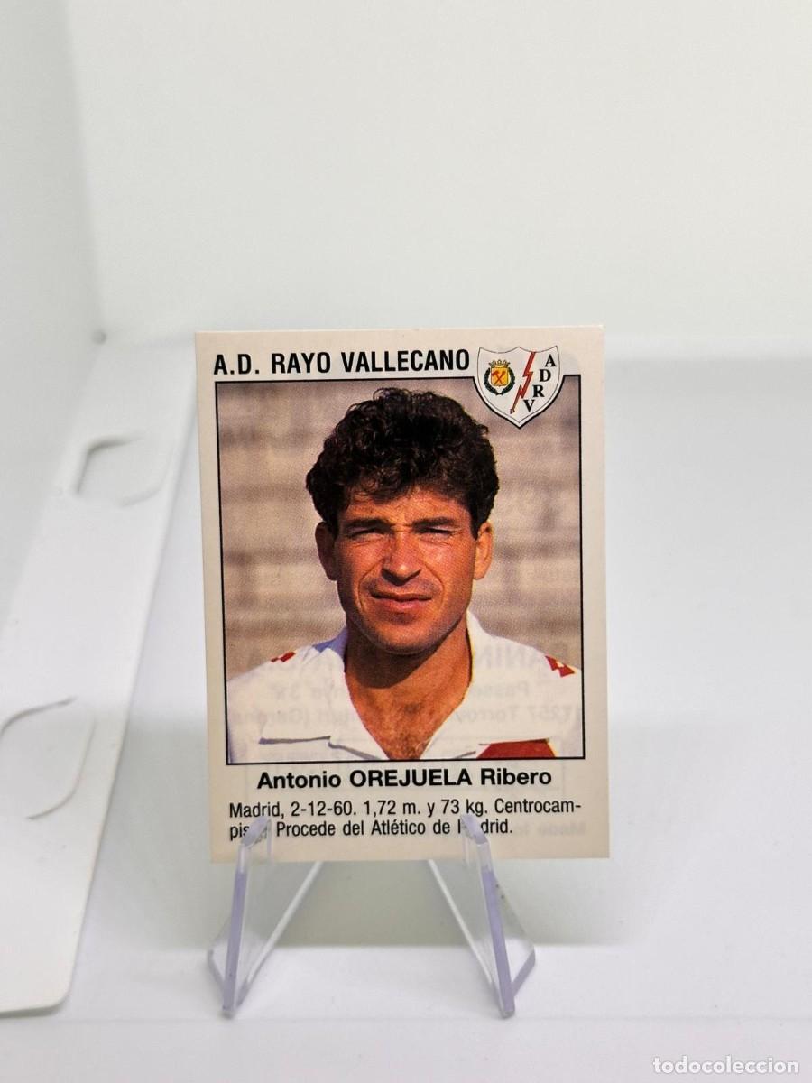 Cromos de f&uacute;tbol: Orejuela 395 Fichaje Rayo Vallecano Panini Futbol 93 94 1993 1994 sin pegar