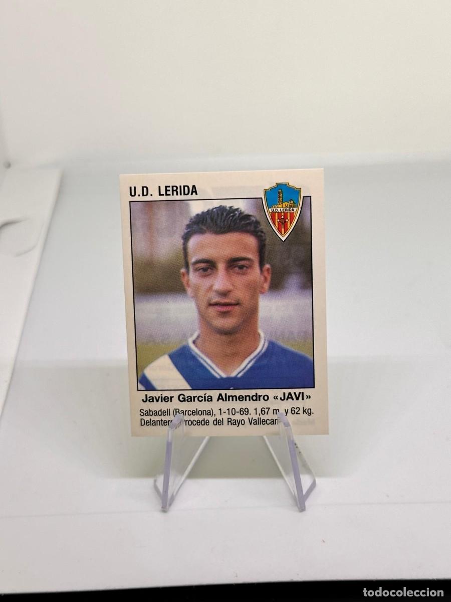 Cromos de f&uacute;tbol: Javi 399 Fichaje Lerida Panini Futbol 93 94 1993 1994 sin pegar