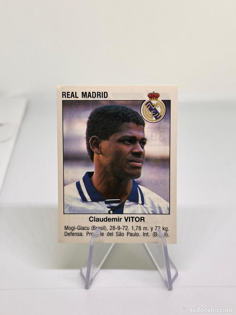 Cromos de f&uacute;tbol: Vitor 397 Fichaje Real Madrid Panini Futbol 93 94 1993 1994 sin pegar