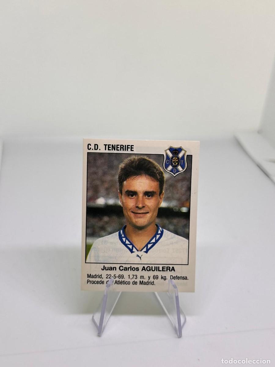 Cromos de f&uacute;tbol: Aguilera 408 Fichaje Tenerife Panini Futbol 93 94 1993 1994 sin pegar