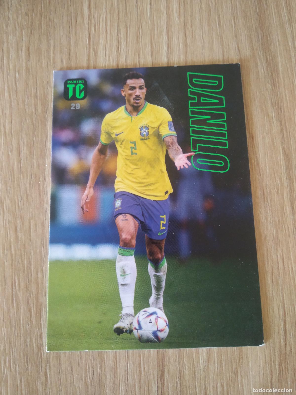 Fu&szlig;ball-Sticker: 29 DANILO BRASIL CROMO TARJETA FUTBOL PANINI TOP CLASS 2023