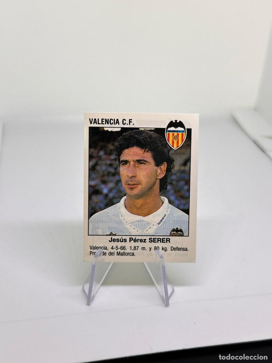 Fu&szlig;ball-Sticker: Serer 411 Fichaje Valencia Panini Futbol 93 94 1993 1994 sin pegar