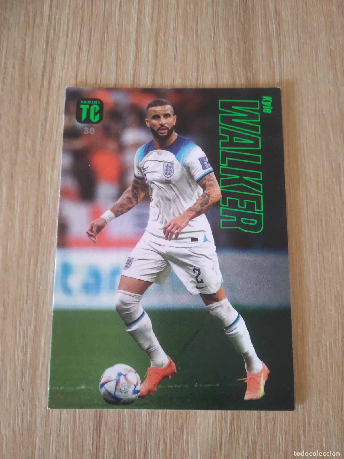 Fu&szlig;ball-Sticker: 30 KYLE WALKER INGLATERRA CROMO TARJETA FUTBOL PANINI TOP CLASS 2023