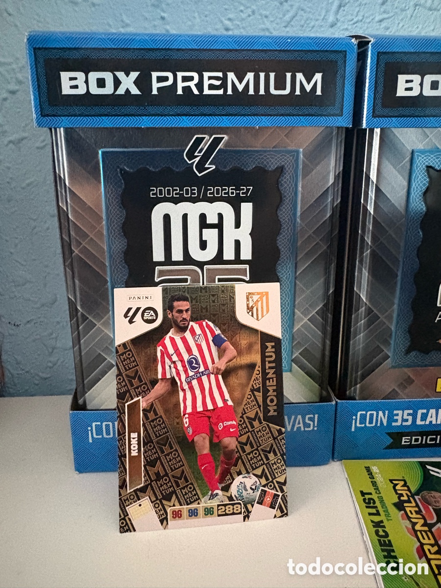 Fu&szlig;ball-Sticker: koke atletico madrid momentum adrenalyn 2025 2026 25 26 album panini liga atleti
