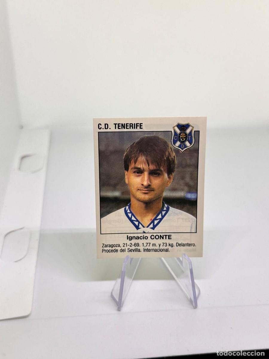 Figurine di Calcio: Conte 409 Fichaje Tenerife Panini Futbol 93 94 1993 1994 sin pegar