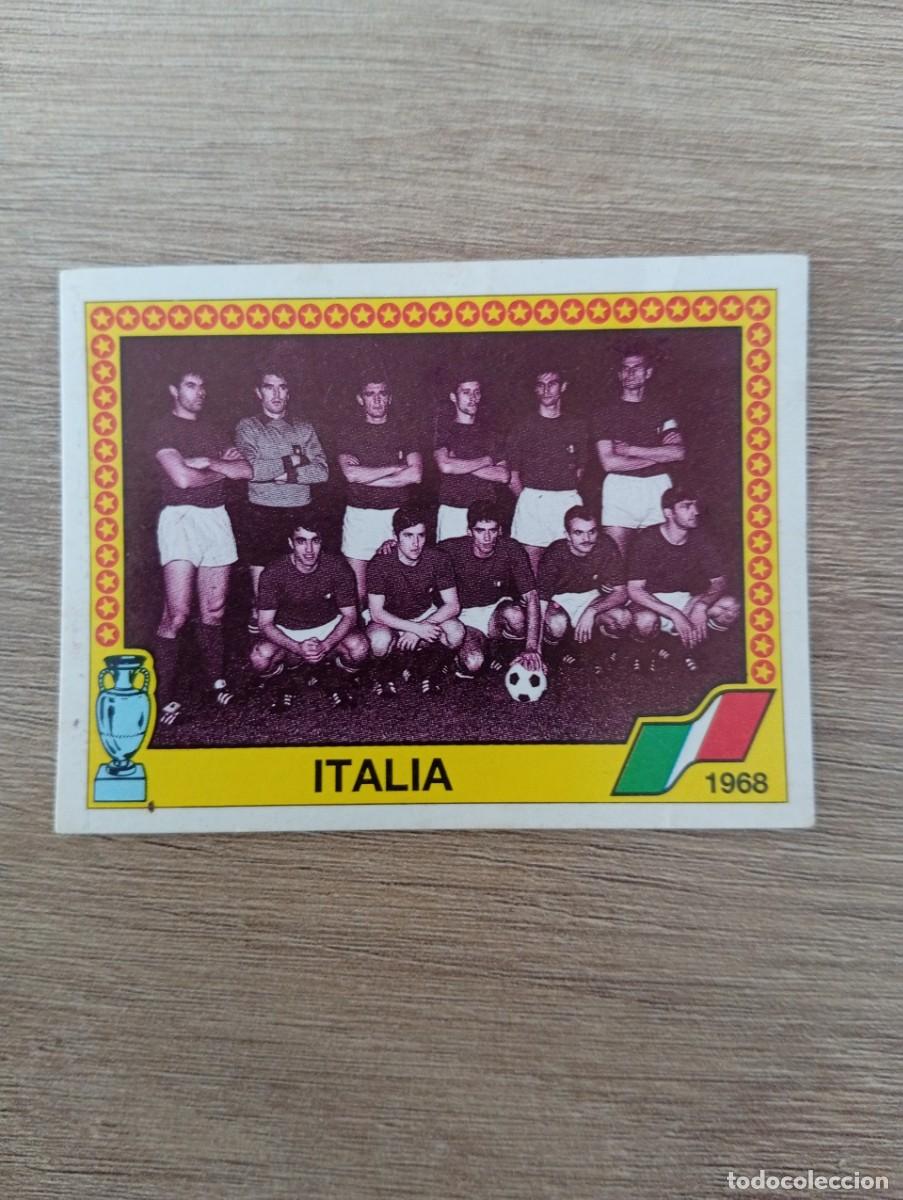 Fu&szlig;ball-Sticker: ALINEACION ITALIA 9 EUROCOPA EURO 1988 88 ALEMANIA NUNCA PEGADO SIN PEGAR